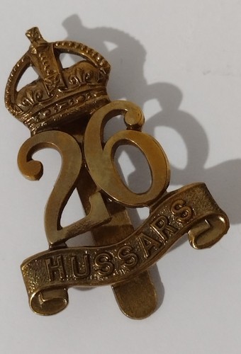 Genuine ww2 26th hussars cap - hussars,
