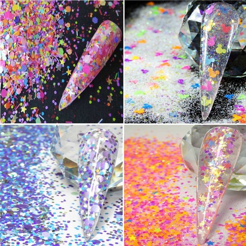 Nail art glitter - glitter, disney