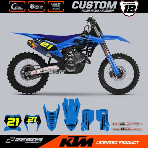 Ktm motocross graphics custom - motocross,