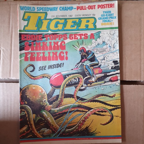 Tiger comic 13th november - 13th, 1982