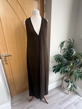 BNWT Brown Linen Dress From
