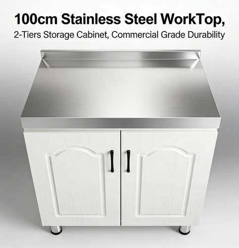 Stainless steel work bench - stainless,