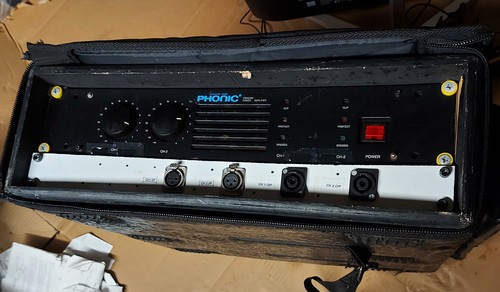 Phonic pwa2200 power amplifier - phonic,