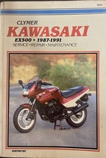 Kawasaki GPZ500 / EX500 Clymer