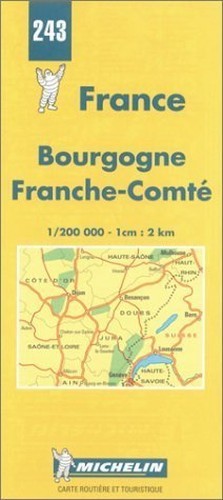 Michelin map 243 - map, france
