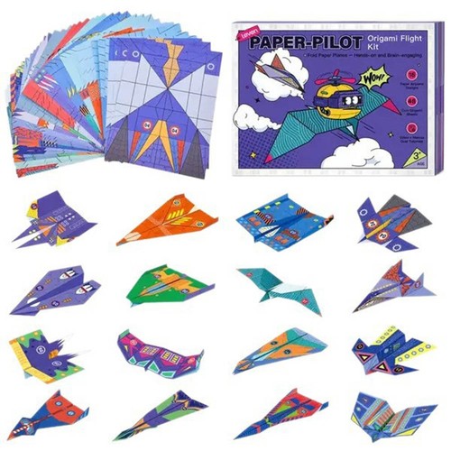 Leven diy paper airplane book - leven,