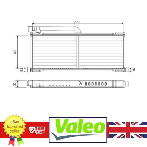 Genuine valeo heater - genuine, matrix