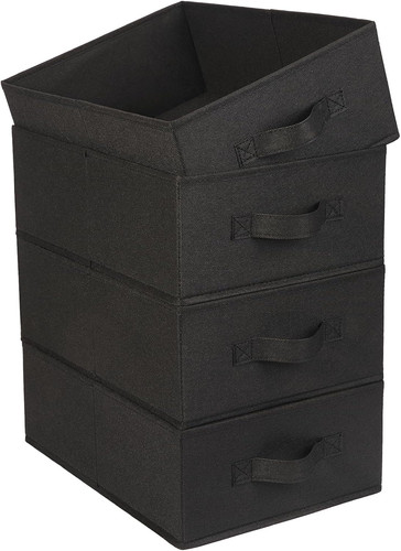 Fabric storage box foldable - storage, box,