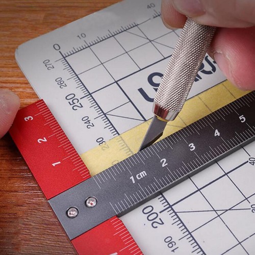 Square ruler shape - t,
