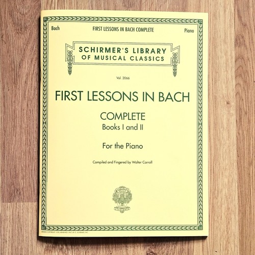 First lessons bach - first, in