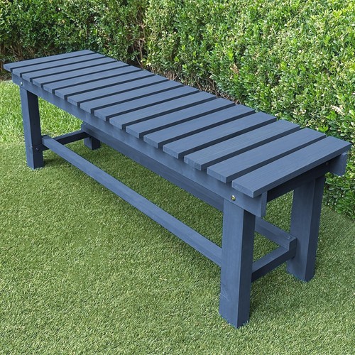 Outdoor garden wood bench - garden,