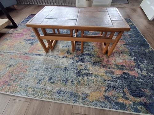 Solid beech wood - tiled, top