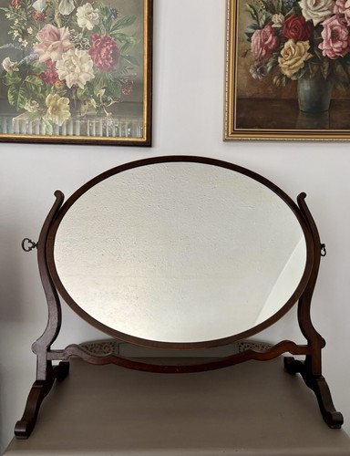 Vintage wooden dressing table - vintage,