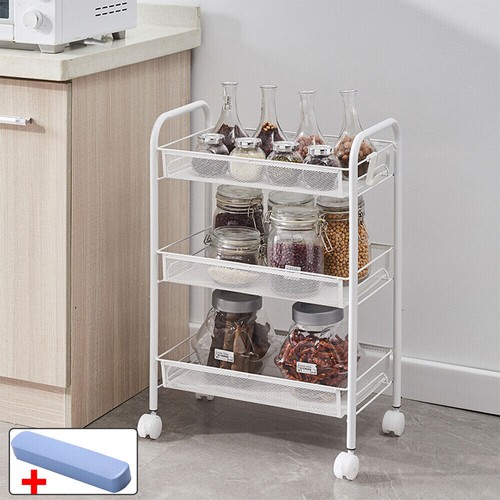 Tier storage trolley cart - tier, on