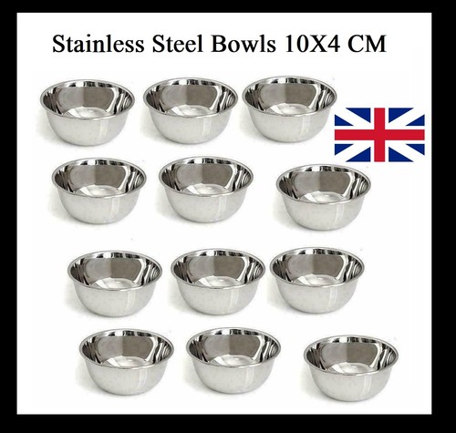 Stainless steel bowls katori - steel,