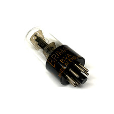 12SL7GT  Black Plate Rectangular Getter NOS  Brimar  UK Valve Tubes