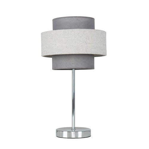 Chrome touch table lamp - chrome,
