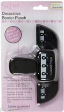 X cut decorative detailed border punch Card & scrapbooking Xcut LOOPED FRINGE
