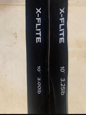 Ex Demo - Pair Of Greys X- Flite 10” 3.5lb Carp Rods - Rrp £235 