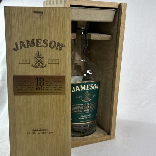 Jameson year empty - empty, bottle