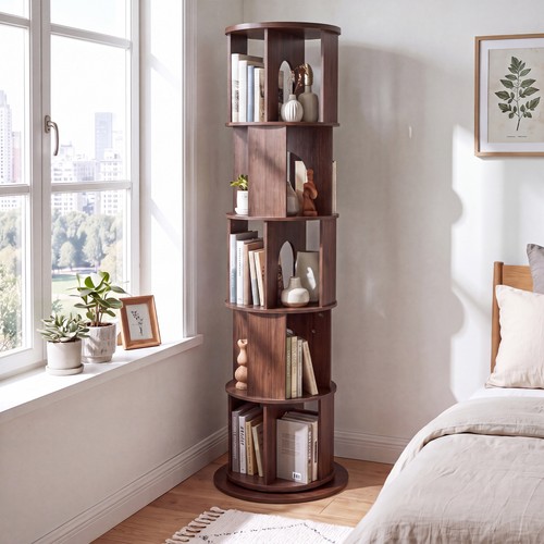 360 rotating bookshelf - rotating,