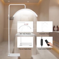 Lash Light, Half Moon Lamp for Lash Extension Tattoo Beauty Salon Lash LED Light