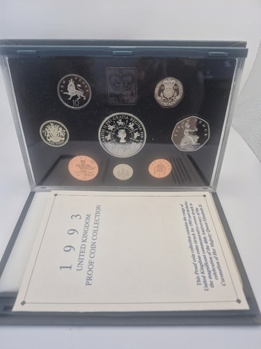 Royal mint 1993 proof coin - mint,