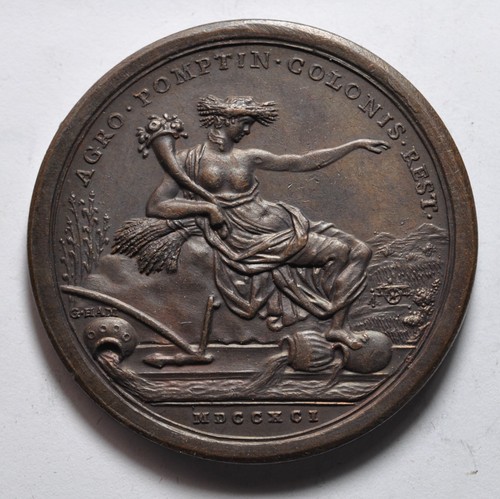 Medal 1791 pope - 1791, pius