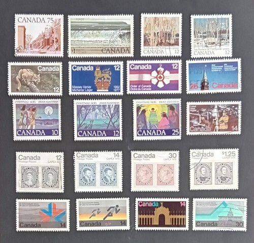 Canadian stamps 1977 1978 - stamps, to