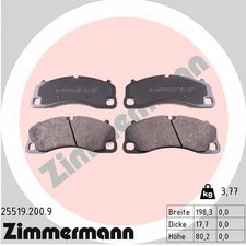 FRONT BRAKE PAD SET DISC BRAKE