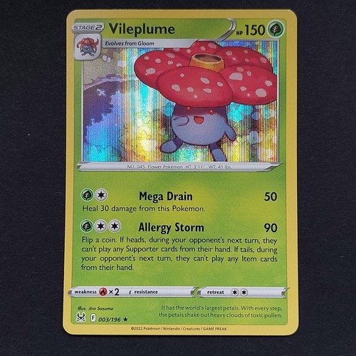 Vileplume 003 196 holo rare - 003/196,
