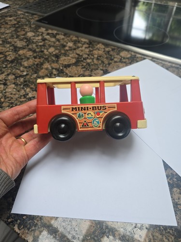 Fisher price mini bus 1969 - fisher,