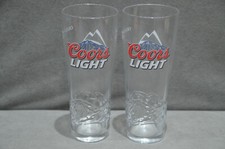 2x Coors Light One Pint 20oz