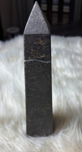 Vintage marble obelisk gray - vintage,