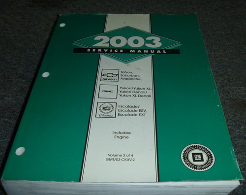 2003 gmc yukon engine shop - gmc,