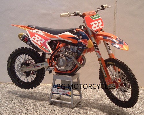 2017 motocross bike model - model, 1:12