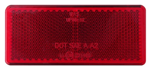 Dbg self adhesive red rear - self-adhesive,