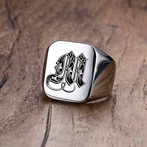 Royal initial signet - initial,