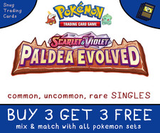 Paldea Evolved Single Cards - Pokemon - BUY 3 GET 3 - MINT