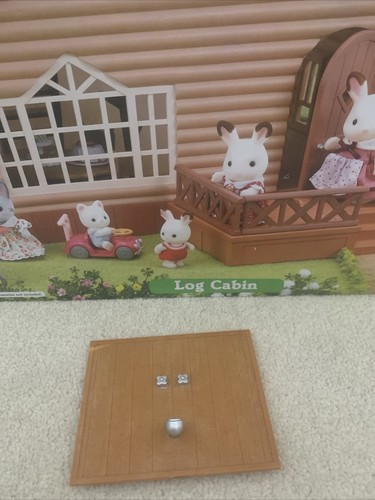 Sylvanian families log cabin - sylvanian,