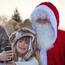  Santa Claus and Beard Set for