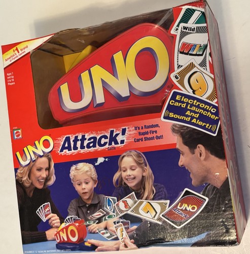 Uno attack card game - uno, mattel