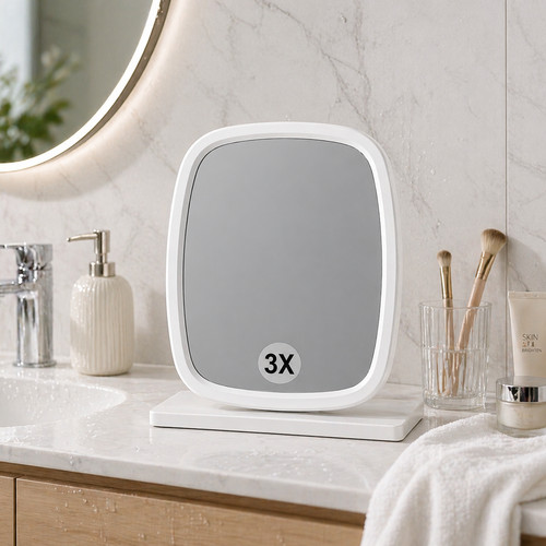 Magnifying mirror with - 3x,