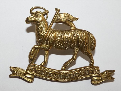 Reigate school otc badge copy - reigate,