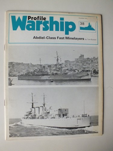 Abdiel class fast minelayers - abdiel,