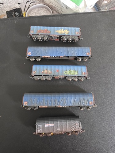 Gauge tarpuline wagons - n,