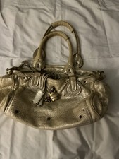 Chloe Paddington Bag In Gold