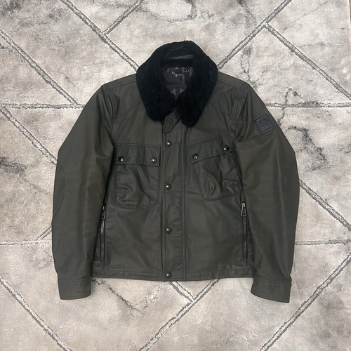Barbour patrol wax shearling - barbour,