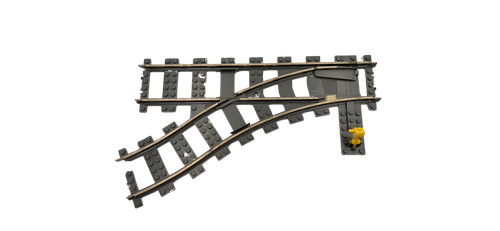 Lego train tracks railway - train, 9v