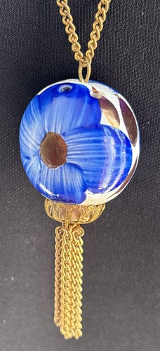 Vintage pomander necklace - pomander,